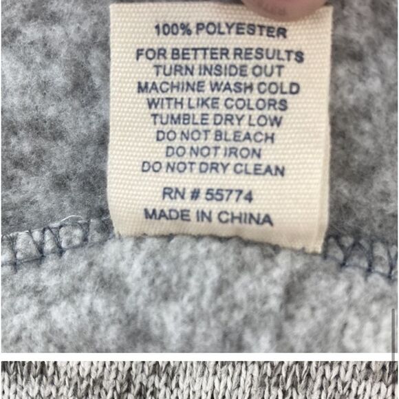 Simply Southern Grey zip up vest size XL
weathered gray with super soft fleece - Picture 5 of 7